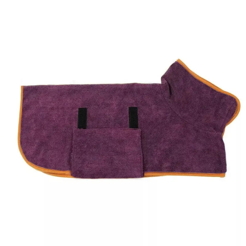 Bata para Baño de Mascotas de Secado Rápido