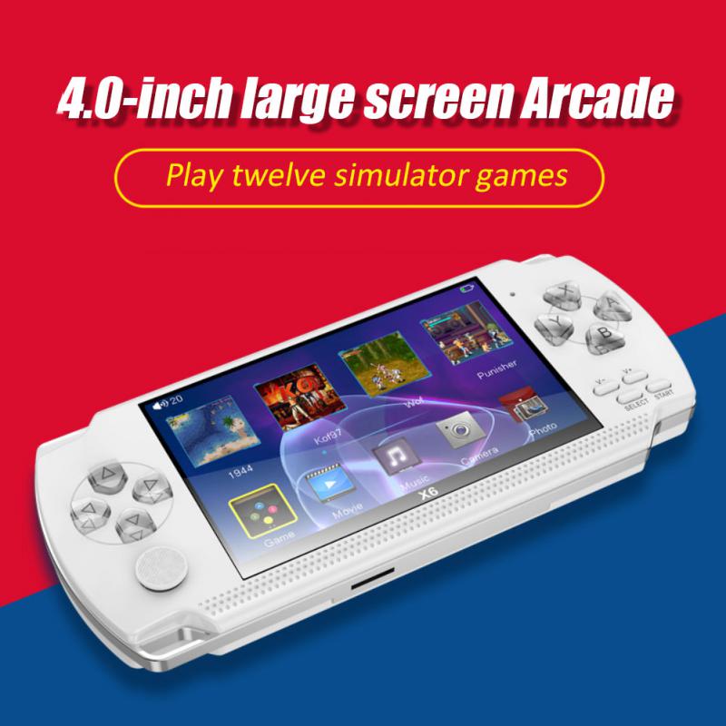 Consola de Juegos Portátil X6 con 1500 Juegos