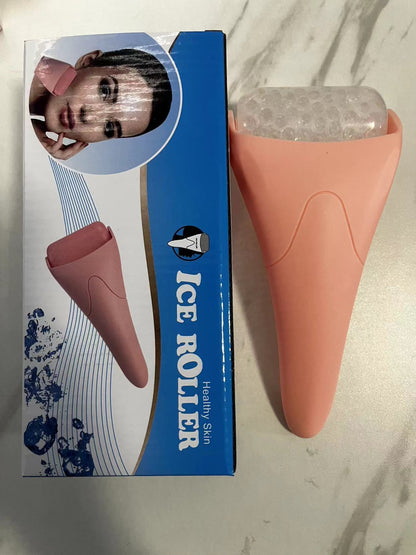 Rodillo de Hielo para Masaje Facial con Esferas Frías