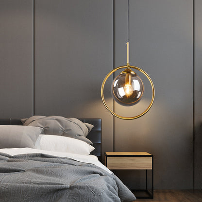 Lámpara Colgante de Vidrio Minimalista Moderno Nórdico