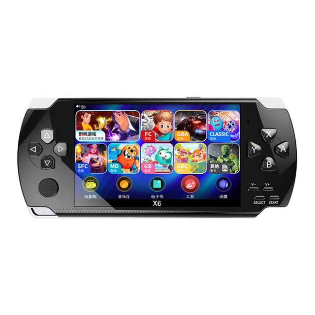 Consola de Juegos Portátil X6 con 1500 Juegos
