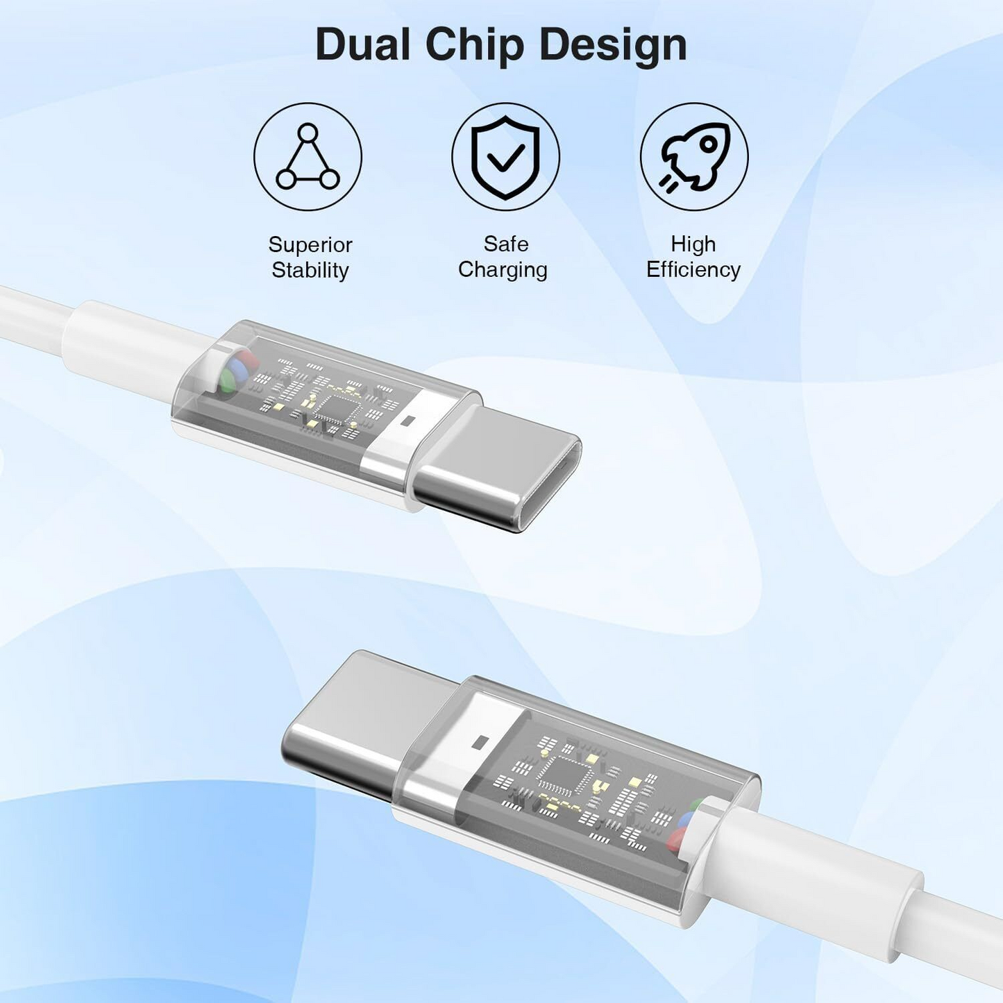 Cable trenzado USB C Tipo-C de carga rápida sincronización de datos cargador cable de 3/6/10FT Lote