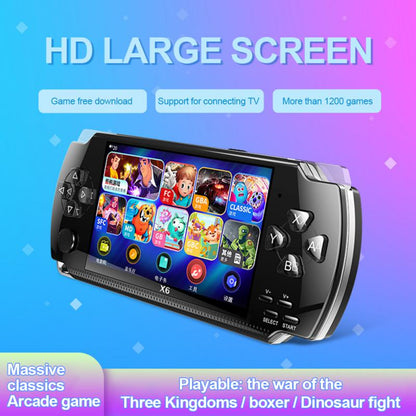 Consola de Juegos Portátil X6 con 1500 Juegos